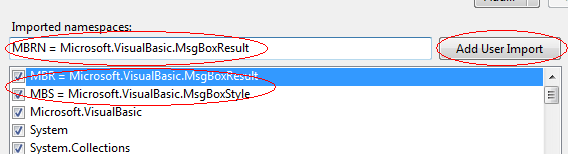 Import Alias for Constant in .NET